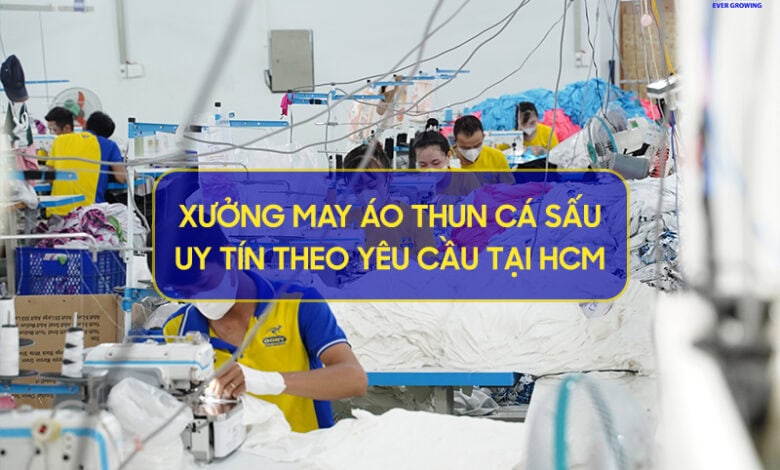 Xương May Áo Thun Cá Sấu Tai Hcm