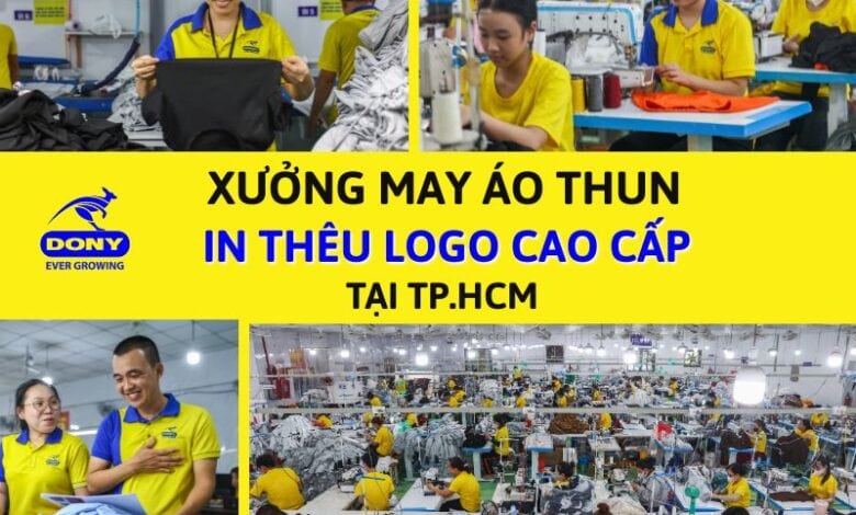 Xưởng May Áo Thun In Thêu Logo