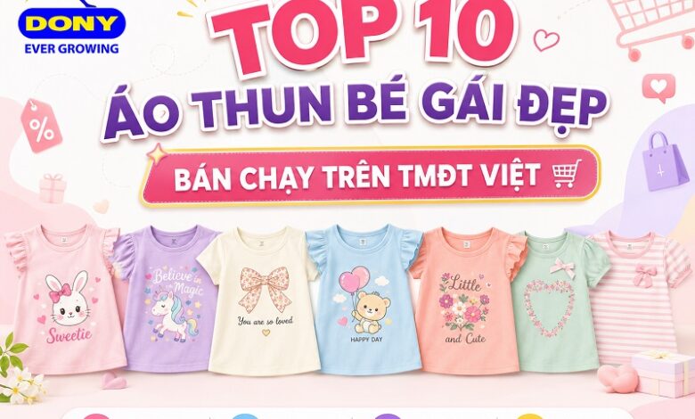 Áo Thun Bé Gái