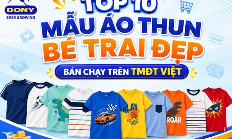 Áo Thun Bé Trai