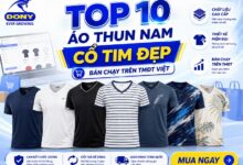 Áo Thun Nam Cổ Tim