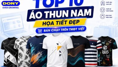 Áo Thun Nam Họa Tiết