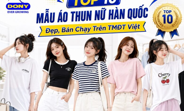 Áo Thun Nữ Hàn Quốc
