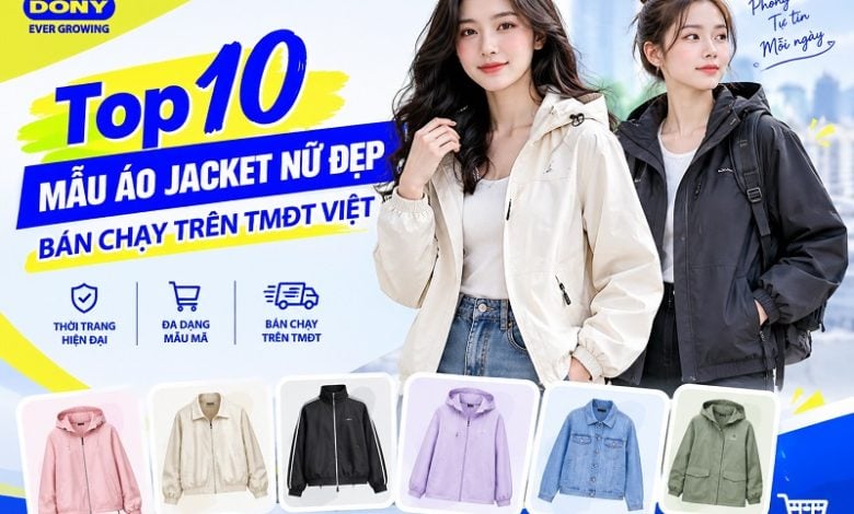 Mẫu Áo Jacket Nữ